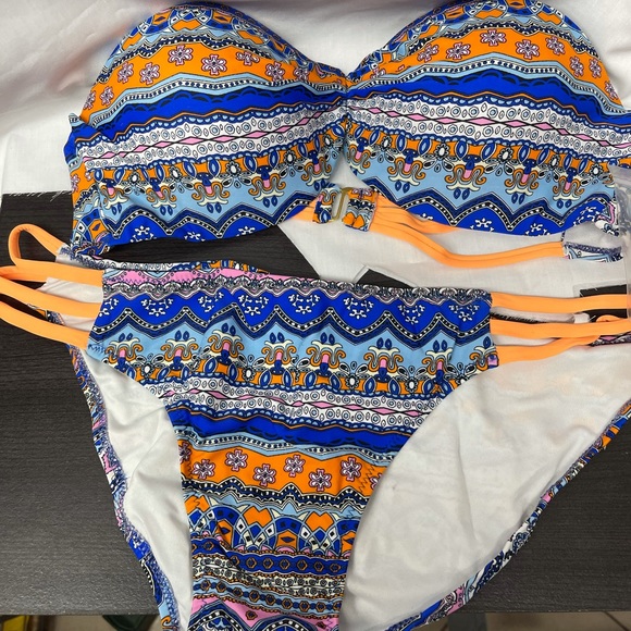 🆕beach Joy 2 pc bikini set sizes S-L - Picture 6 of 9